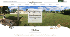 Desktop Screenshot of campingcharmant.com